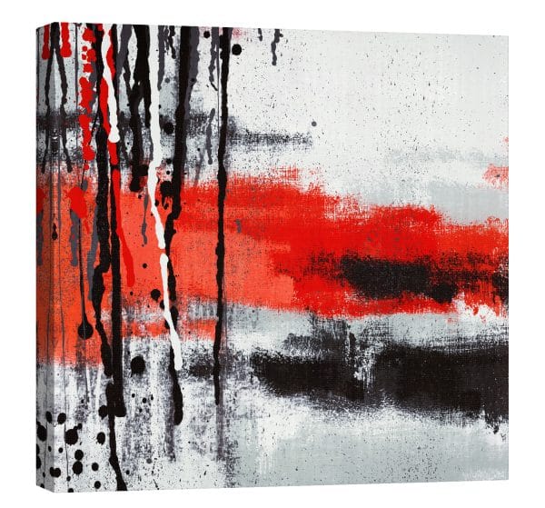 tablou canvas scurs negru pictat luminescent decor modern