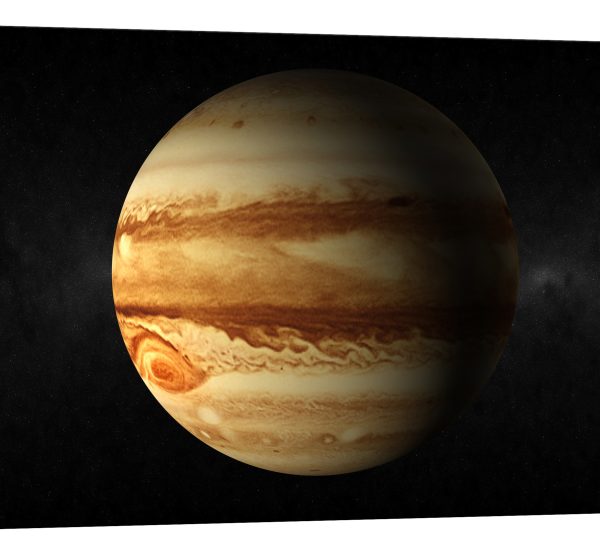 Tablou canvas planeta jupiter luminescent