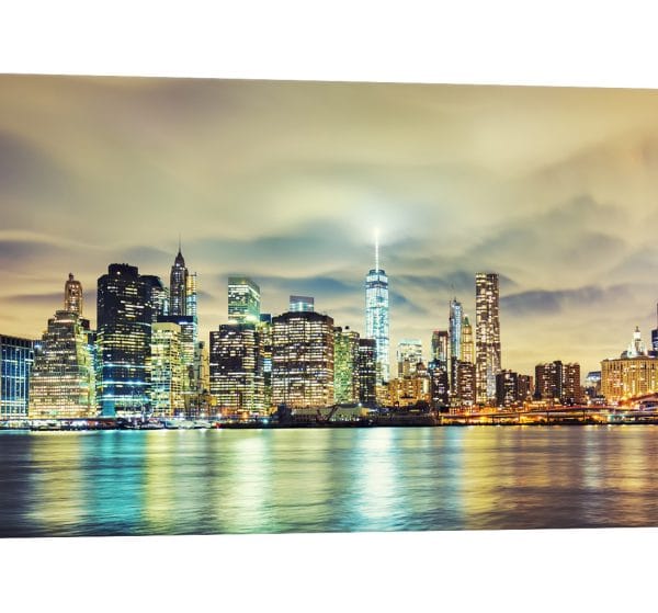 tablou canvas new york city noaptea luminescent